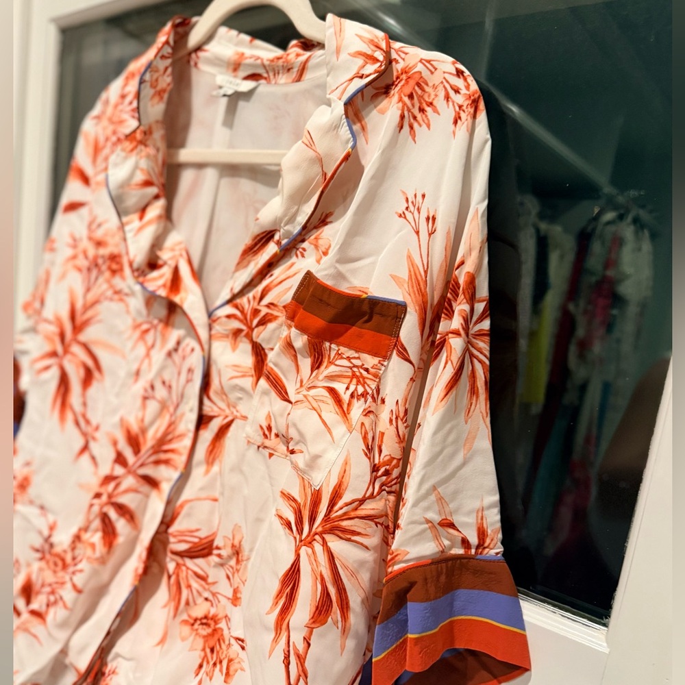 👘Joie Bayley Kimono Sleeve Button Down Top, Size XS - Picture 11 of 14